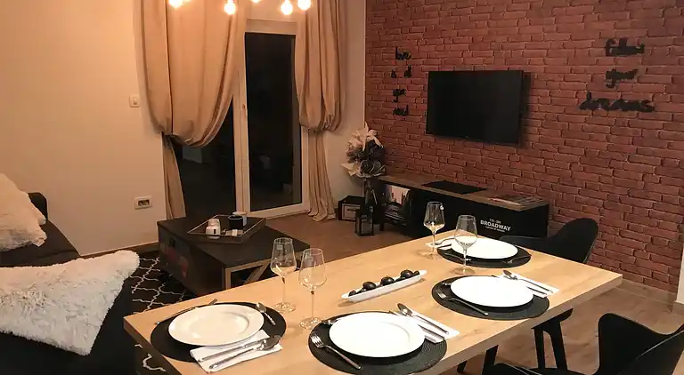 One bedroom apartment with terrace and sea view Lovran,