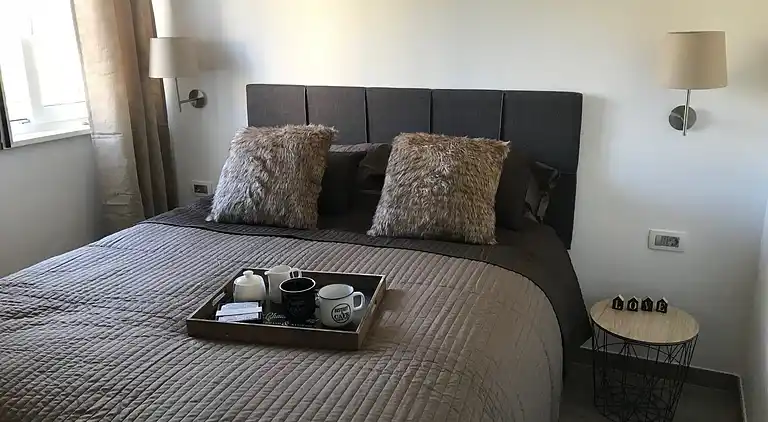 One bedroom apartment with terrace and sea view Lovran,