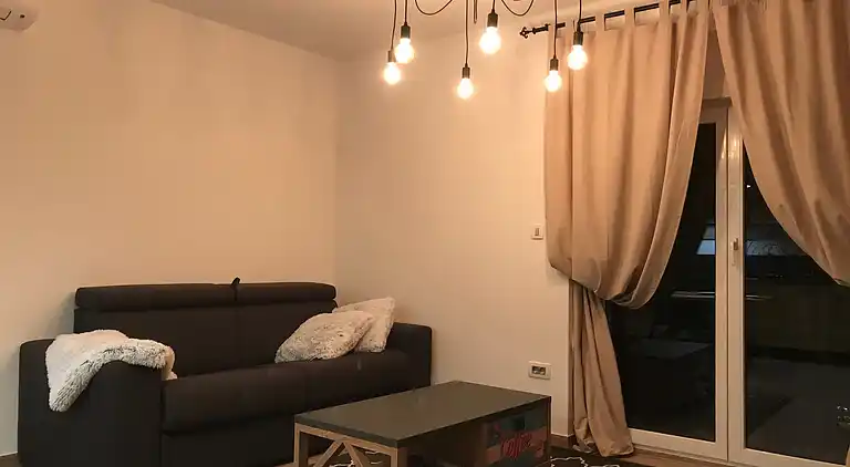 One bedroom apartment with terrace and sea view Lovran,