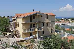 Studio flat with balcony and sea view Sali, Dugi otok