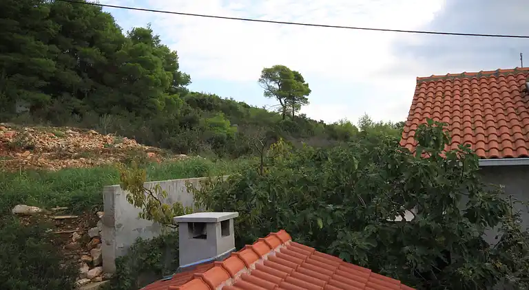 Two bedroom apartment with terrace and sea view Rukavac, Vis