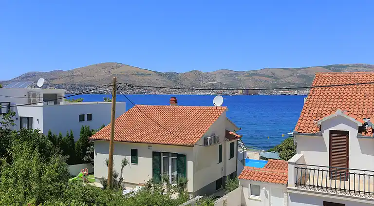 1-Zimmer-Ferienwohnung am Strand Okrug Gornji, Ciovo