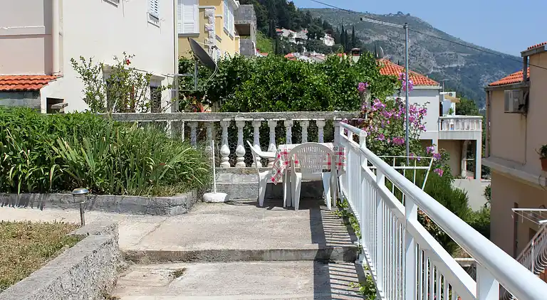 1-Zimmer-Ferienwohnung mit Terrasse und Meerblick Dubrovnik