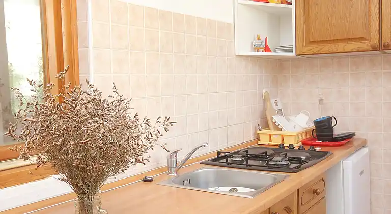 1-Zimmer-Ferienwohnung am Strand Dinjiska, Pag (A-9386-b)