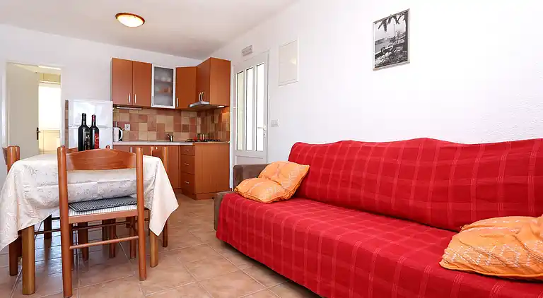 Two bedroom apartment near beach Drače, Pelješac (A-10130-a)
