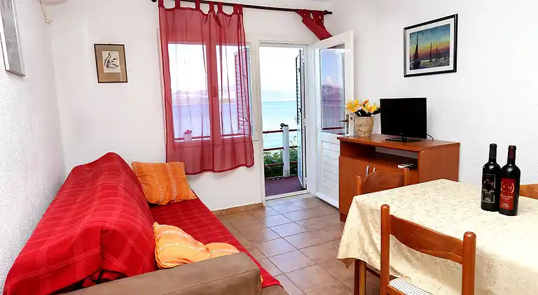 Two bedroom apartment near beach Drače, Pelješac (A-10130-a)