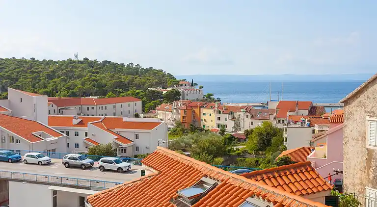 Studio Appartement mit Terrasse und Meerblick Makarska