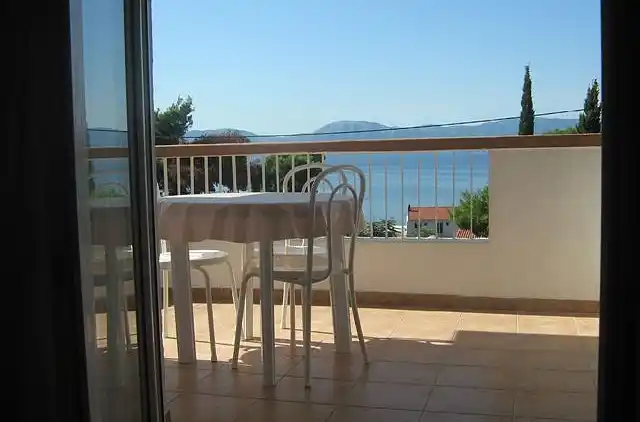 Studio flat with terrace and sea view Gradac, Makarska