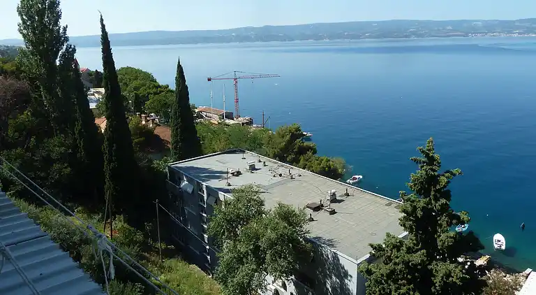 2-Zimmer-Ferienwohnung mit Balkon und Meerblick Omis