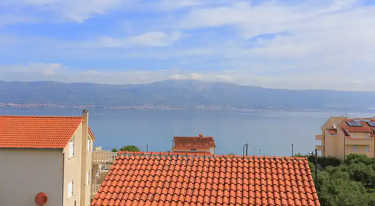 2-Zimmer-Ferienwohnung mit Terrasse und Meerblick Slatine,