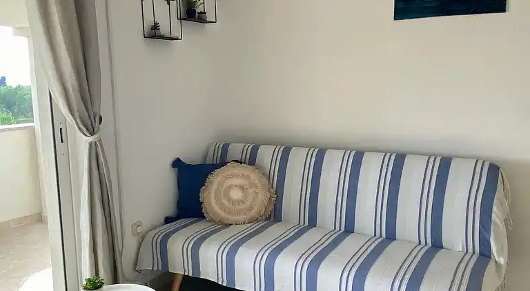 One bedroom apartment with terrace and sea view Bibinje,