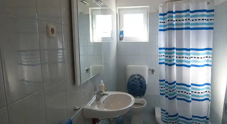 One bedroom apartment with terrace and sea view Bibinje,
