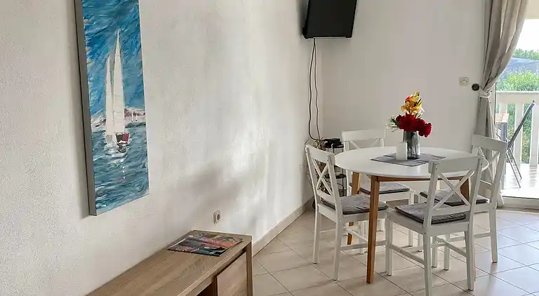 One bedroom apartment with terrace and sea view Bibinje,