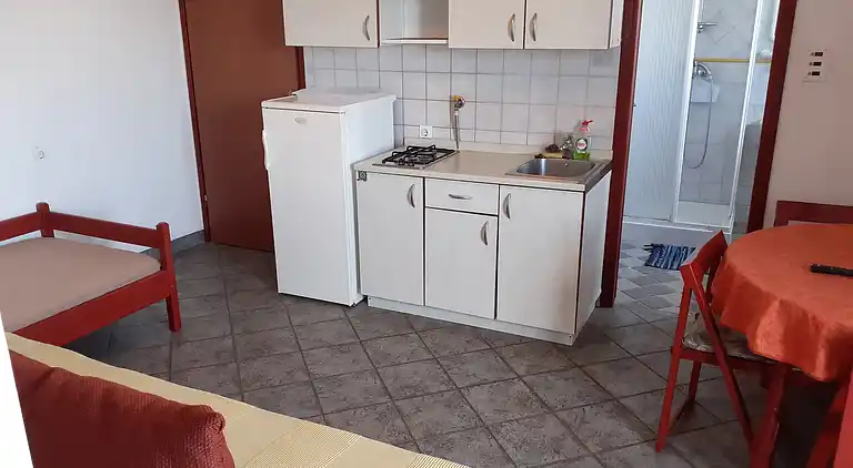 Studio flat with balcony and sea view Bibinje, Zadar