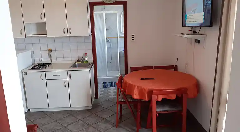 Studio flat with balcony and sea view Bibinje, Zadar