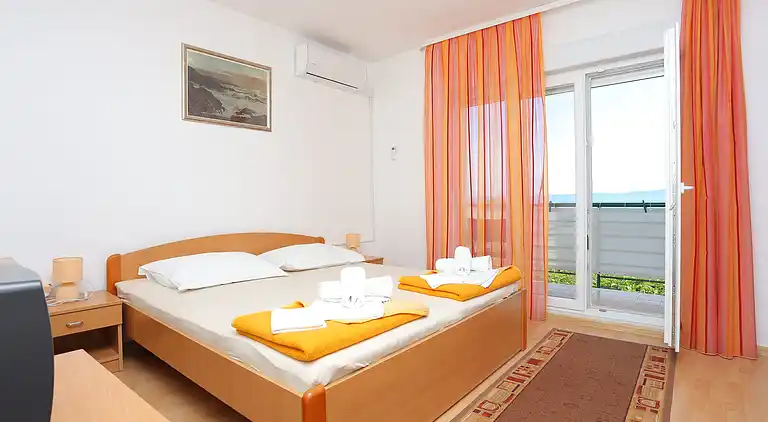 1-Zimmer-Ferienwohnung mit Balkon und Meerblick Tucepi,