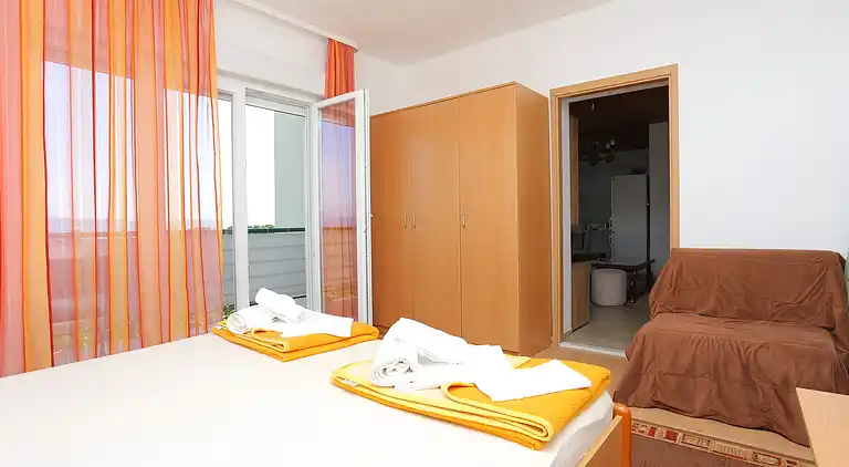 1-Zimmer-Ferienwohnung mit Balkon und Meerblick Tucepi,