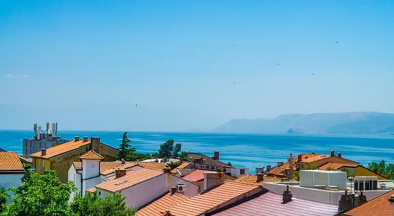 Two bedroom apartment with balcony and sea view Crikvenica