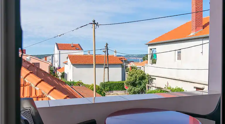 2-Zimmer-Ferienwohnung mit Balkon und Meerblick Bibinje,
