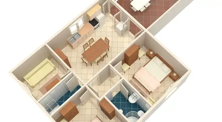 Two bedroom apartment near beach Seget Vranjica, Trogir