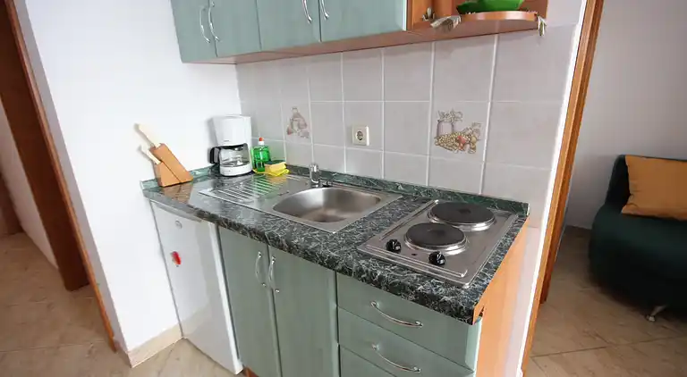 1-Zimmer-Ferienwohnung mit Terrasse und Meerblick Selce,