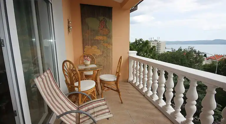 1-Zimmer-Ferienwohnung mit Terrasse und Meerblick Selce,