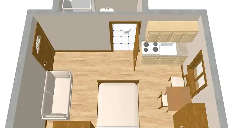 Studio Appartement mit Terrasse und Meerblick Komiza, Vis