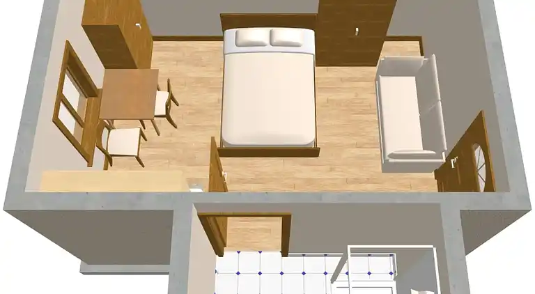 Studio Appartement mit Terrasse und Meerblick Komiza, Vis