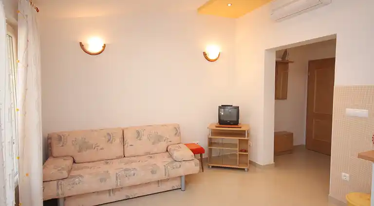 1-Zimmer-Ferienwohnung mit Terrasse und Meerblick Baska