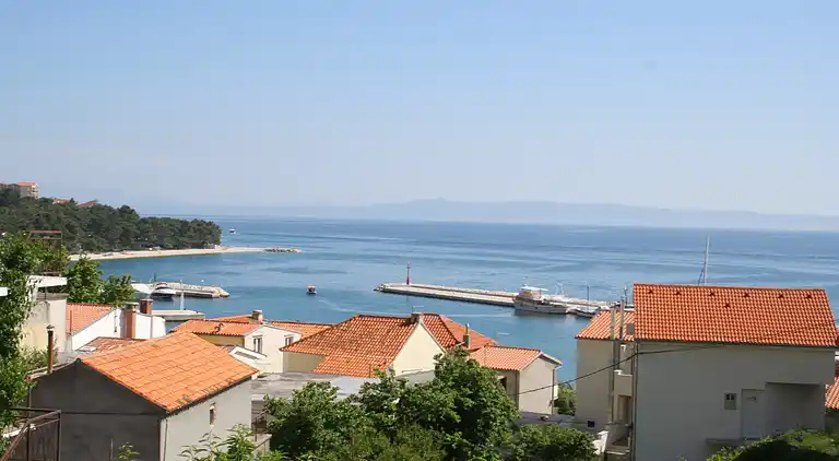 1-Zimmer-Ferienwohnung mit Balkon und Meerblick Baska Voda,