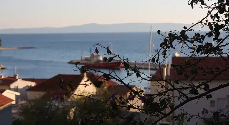 1-Zimmer-Ferienwohnung mit Balkon und Meerblick Baska Voda,