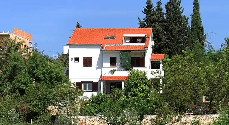 Two bedroom apartment with terrace and sea view Stari Grad,