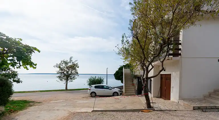 Studio Appartement am Strand Mandre, Pag (AS-4101-b)