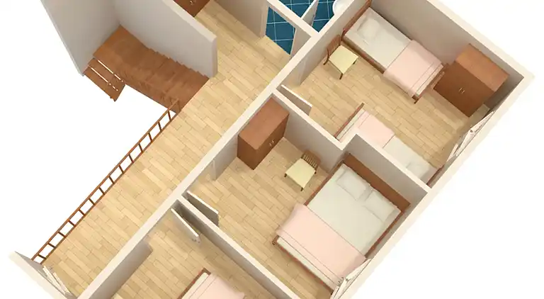 3-Zimmer-Haus mit Terrasse und Meerblick Seget Vranjica,