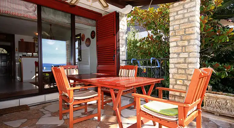 3-Zimmer-Haus mit Terrasse und Meerblick Seget Vranjica,