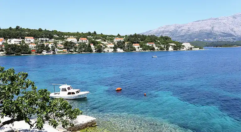 1-Zimmer-Ferienwohnung am Strand Lumbarda, Korcula
