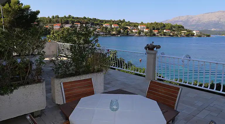 1-Zimmer-Ferienwohnung am Strand Lumbarda, Korcula