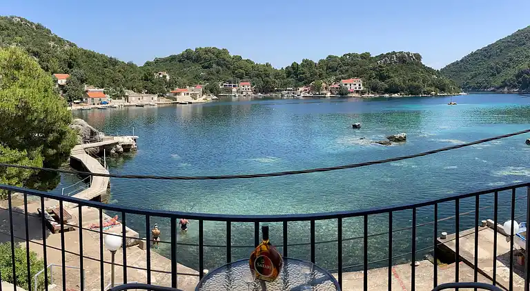 1-Zimmer-Ferienwohnung am Strand Okuklje, Mljet (A-4912-e)