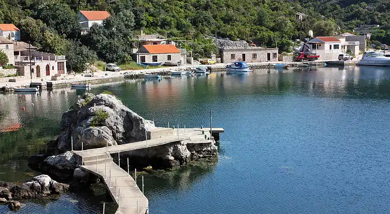 1-Zimmer-Ferienwohnung am Strand Okuklje, Mljet (A-4912-e)