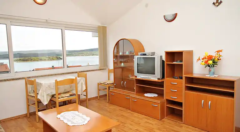 2-Zimmer-Ferienwohnung mit Klima Punat, Krk (A-5343-b)