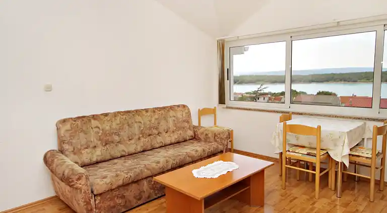 2-Zimmer-Ferienwohnung mit Klima Punat, Krk (A-5343-b)