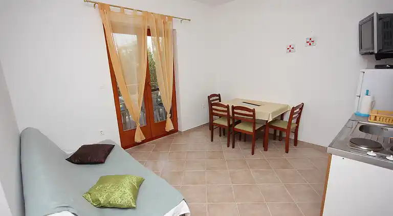 One bedroom apartment with terrace and sea view Kraj