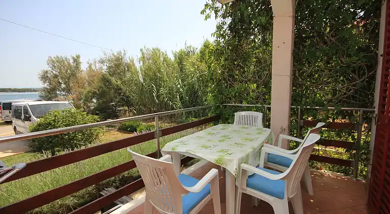 One bedroom apartment with terrace and sea view Kraj