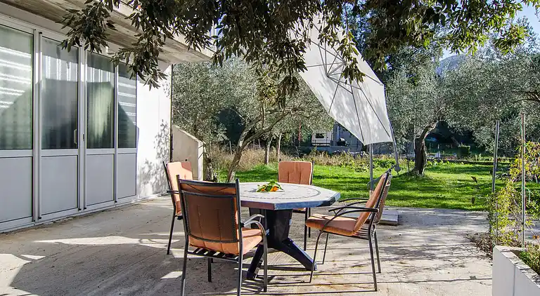 Studio Appartement mit Terrasse Zuljana, Peljesac