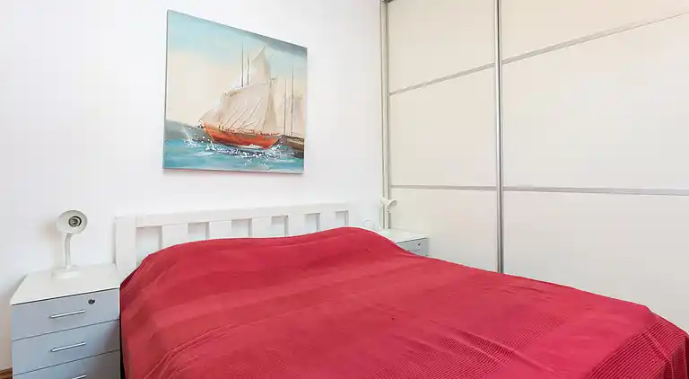 Three bedroom apartment with terrace and sea view Supetar,