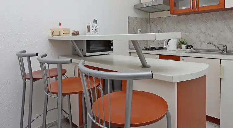 Studio flat with terrace Pinezići, Krk (AS-18967-a)