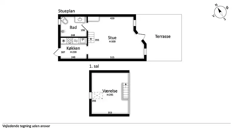 Dejlig lejlighed lige i centrum af Marielyst
