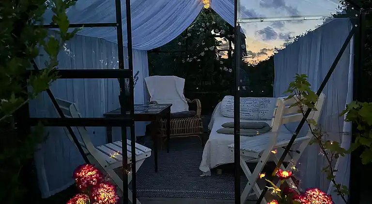 Skønt sommerhus med plads til 8 pers. og 2 hunde