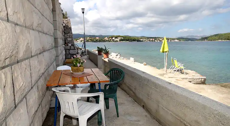 3-Zimmer-Haus am Strand Lumbarda, Korcula (K-4422)