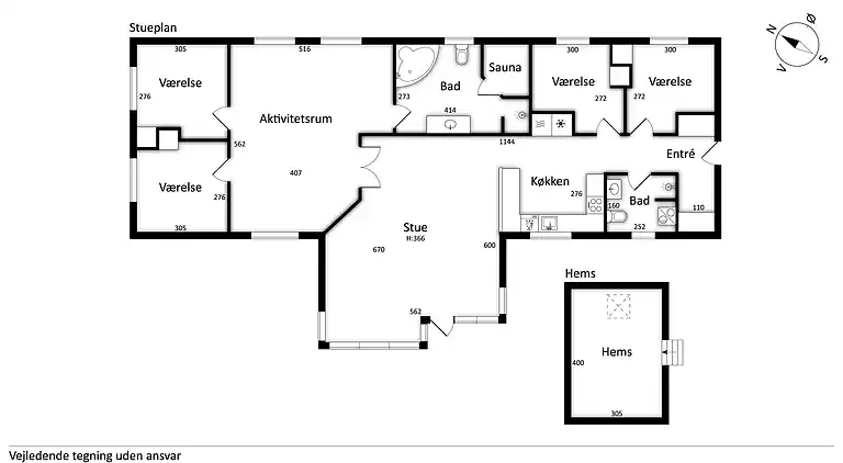 Charmantes Ferienhaus mit viele Aktivitäten